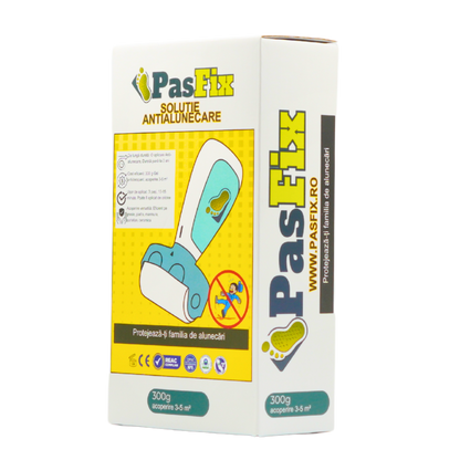 Soluție Antialunecare PasFix 300ml – Protecție sigură pentru gresie, piatră și marmură cu rolă aplicatoare