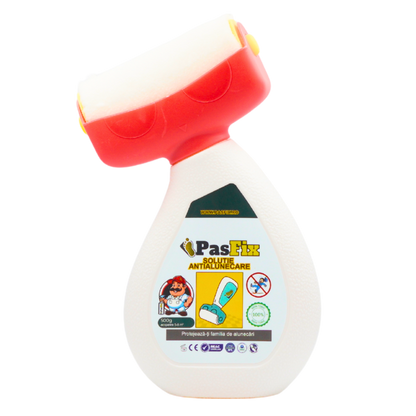 Soluție Antialunecare PasFix 500ml – Protecție pentru gresie, faianță, marmură, piatră naturală cu rolă aplicatoare